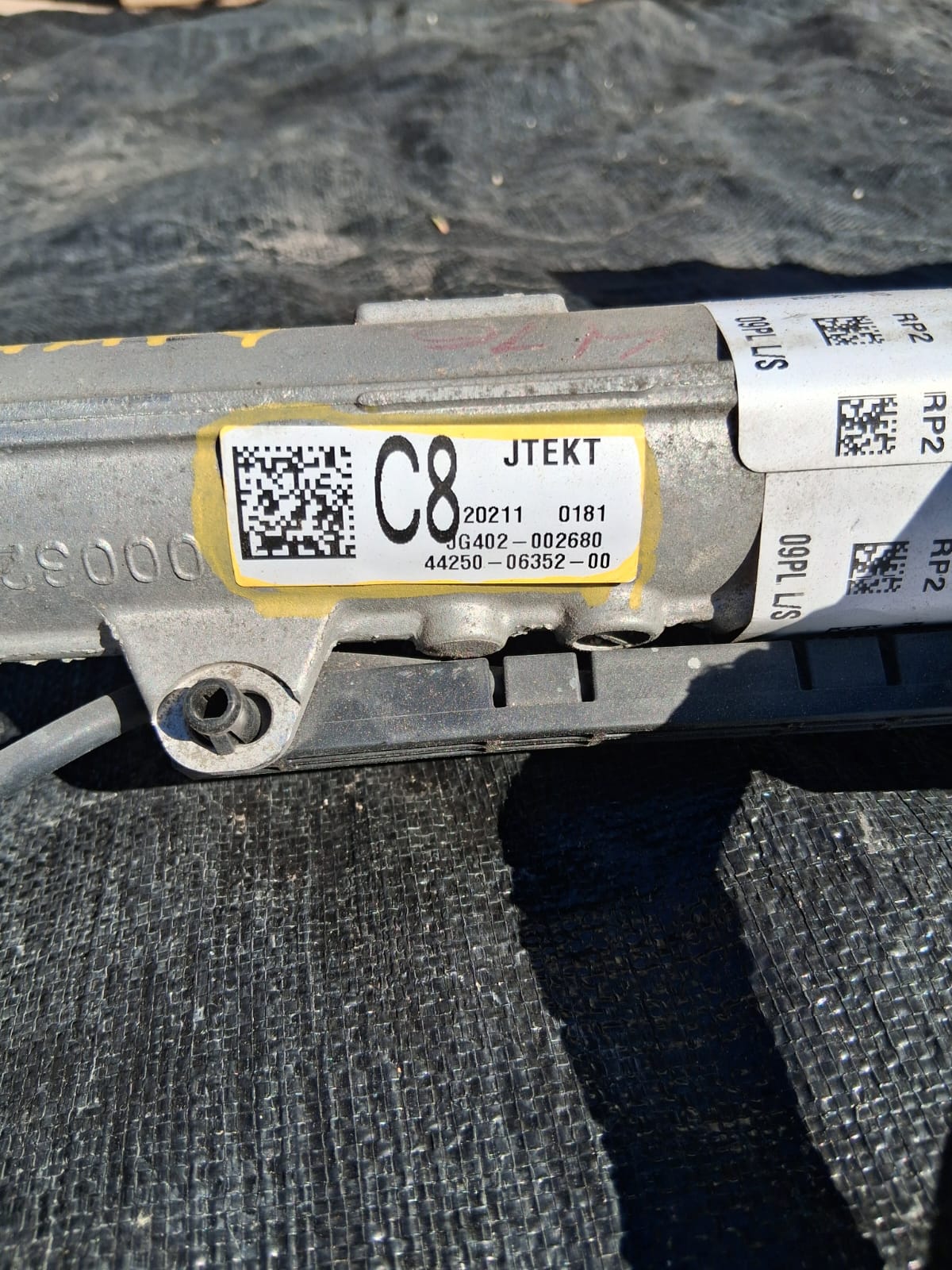 Cremallera camry electronica 2018-2021  C9835 RAK A2