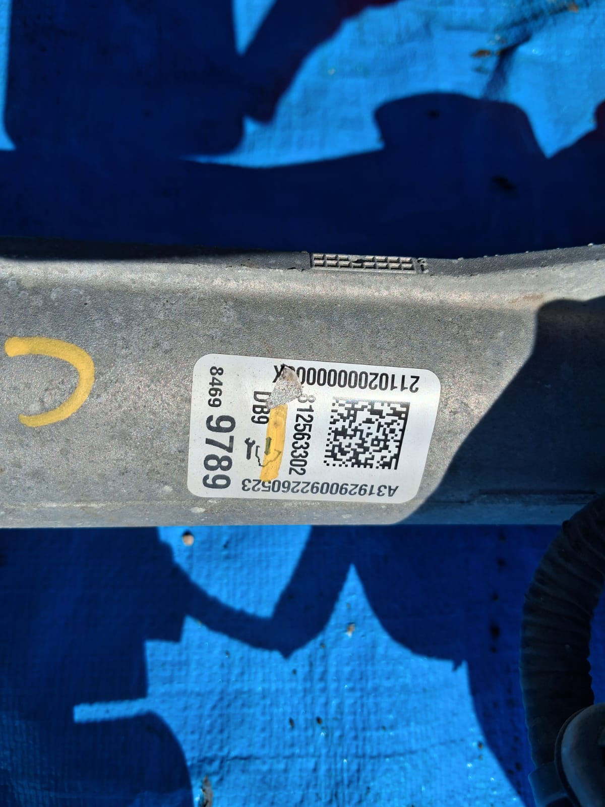 Cremallera Acadia – enclave – xt5  2016-2021 C3958 Rak A2