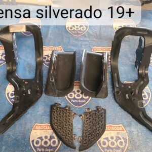 escalones defensa trasera Silverado 2019-22 214384 (bodega)