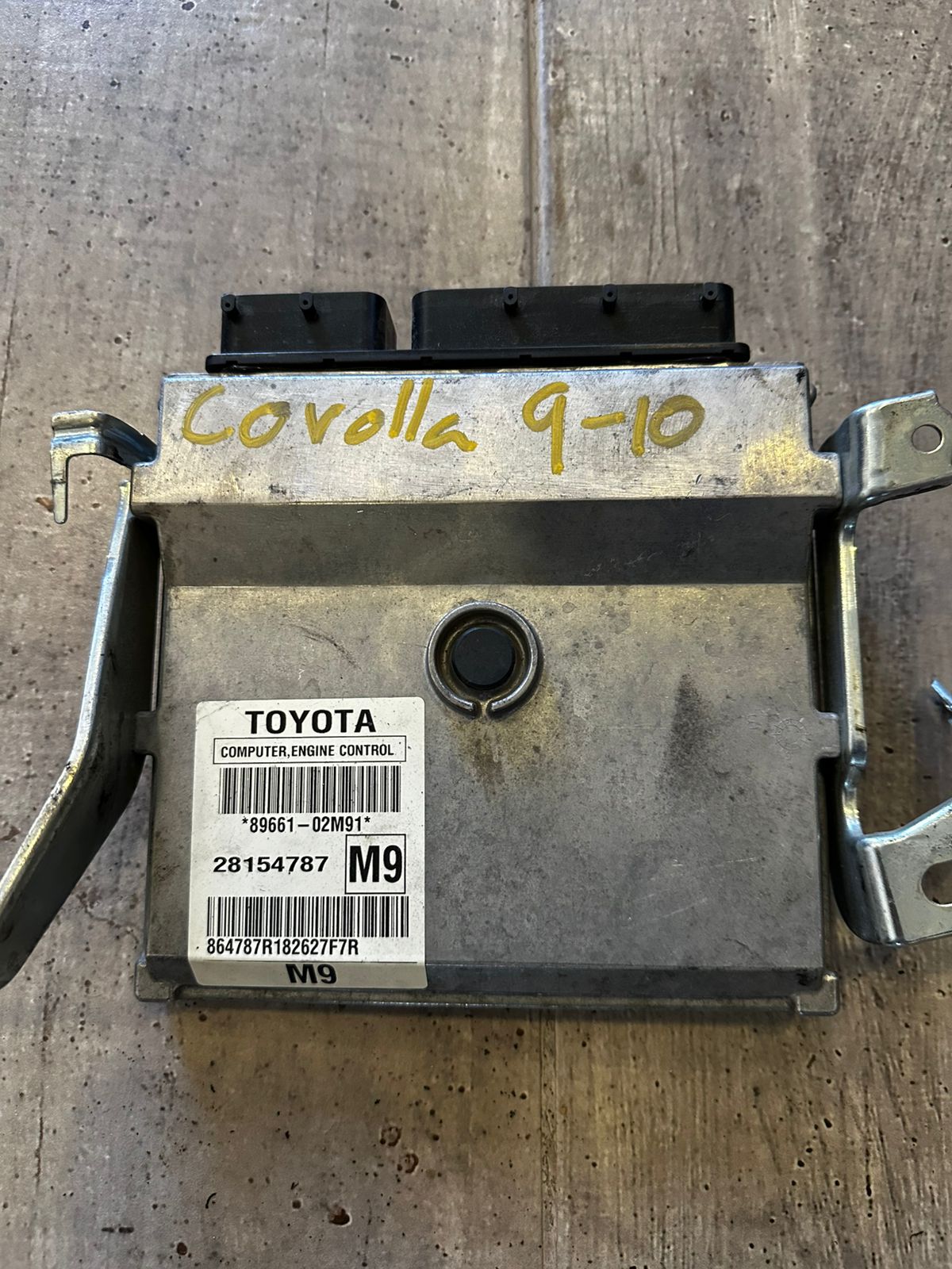 Computadora usada para corolla 2009- 2010